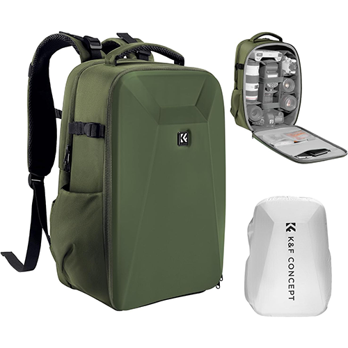 کوله پشتی عکاسی K&F Concept Backpack Green KF13.134V3